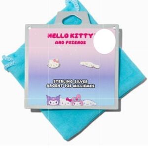Sanrio Hello Kitty And Friends Pure Sterling Silver Earrings